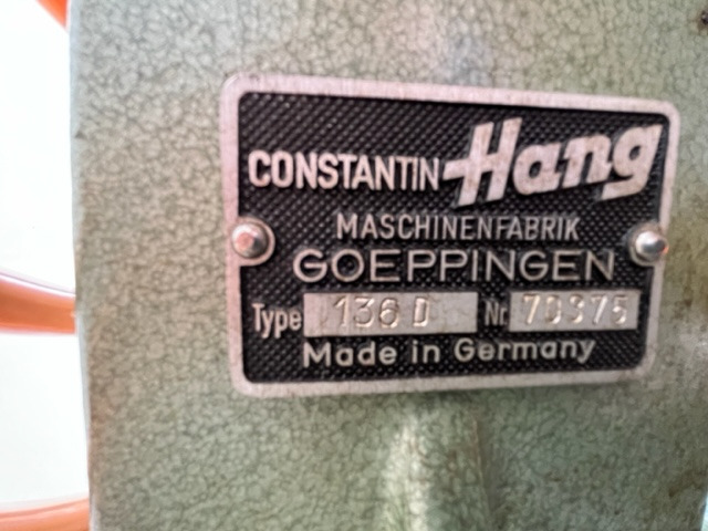 Hang Papierbohrermaschine 136 D - Tryckmaskin: bild 4 Hang Papierbohrermaschine 136 D - Tryckmaskin: bild 4