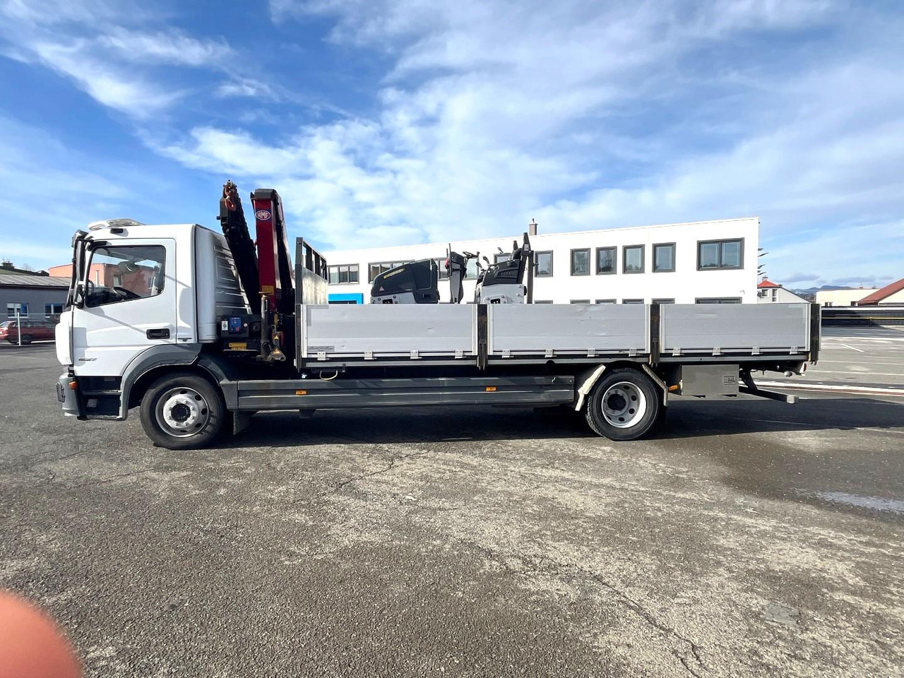 Mercedes truck ATEGO, 1527, Crane HMF 1120 - K5 - Flakbil, Kranbil: bild 5 Mercedes truck ATEGO, 1527, Crane HMF 1120 - K5 - Flakbil, Kranbil: bild 5