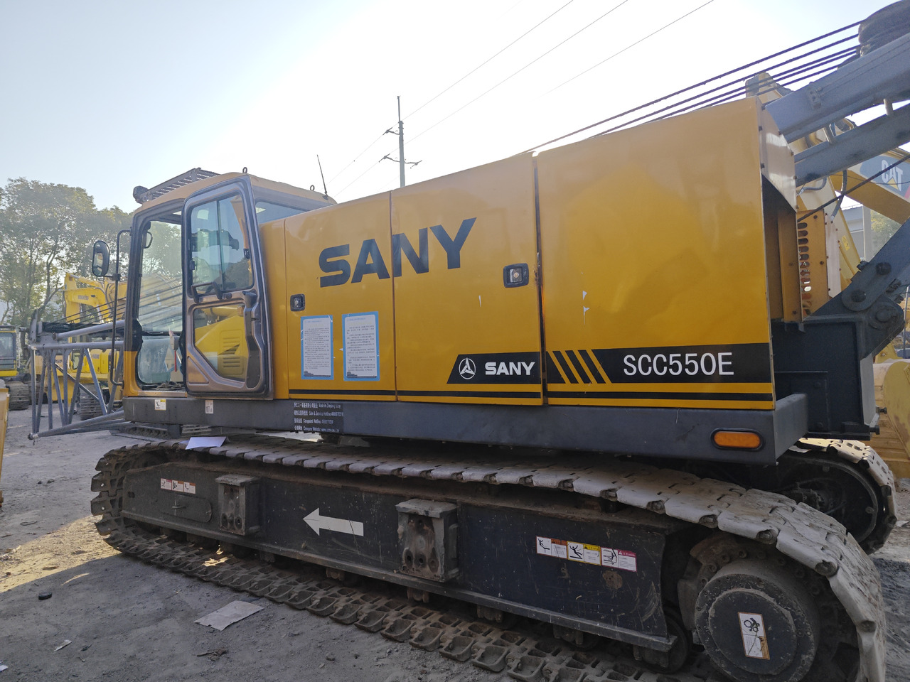 SANY SCC500E 50ton crawler crane - Bandgående kran: bild 1 SANY SCC500E 50ton crawler crane - Bandgående kran: bild 1