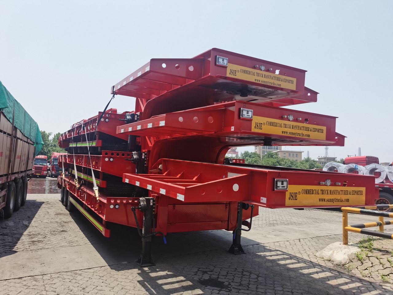 JSIE JSIE9400DPB - Biltransportbil semitrailer: bild 4 JSIE JSIE9400DPB - Biltransportbil semitrailer: bild 4