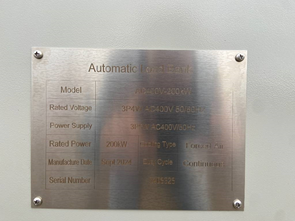 Ny Byggmaskiner DPX Power Loadbank AC400V-200 kW - DPX-30021: bild 11