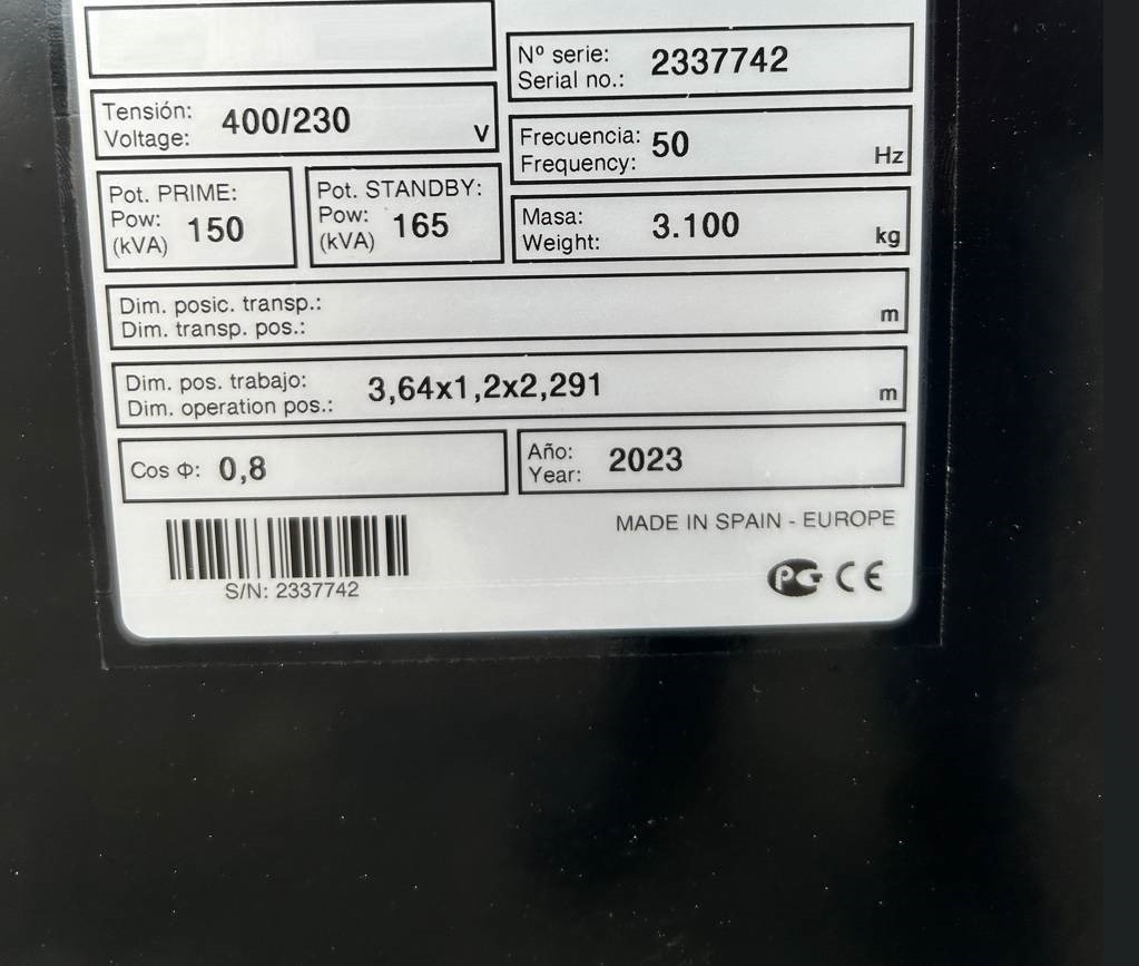 Deutz TCD6.1L6 - 165 kVA Stage V Generator - DPX-19014 - Elgenerator: bild 4 Deutz TCD6.1L6 - 165 kVA Stage V Generator - DPX-19014 - Elgenerator: bild 4