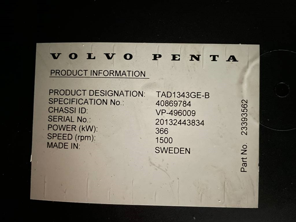 Leasa Volvo TAD1343GE-B - 415 kVA Generator - DPX-18879  Volvo TAD1343GE-B - 415 kVA Generator - DPX-18879: bild 16