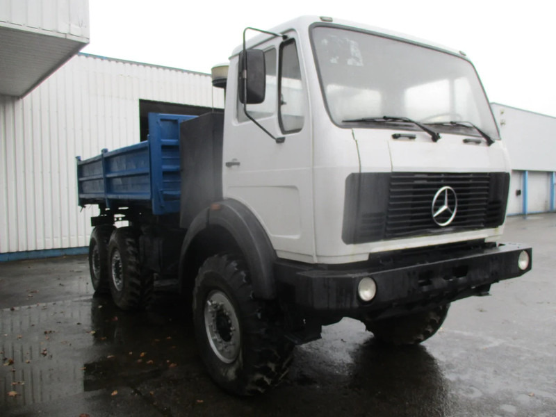 Mercedes-Benz FAP 2026 , V8 , 6x6 , ZF Manual , 3 Way tipper , Spring suspension, Ex - Tippbil lastbil: bild 4 Mercedes-Benz FAP 2026 , V8 , 6x6 , ZF Manual , 3 Way tipper , Spring suspension, Ex - Tippbil lastbil: bild 4