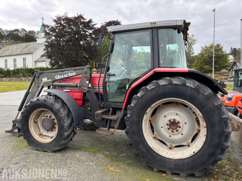 1996 Massey Ferguson 6180. Quicke Q950 Frontlaster - Traktor: bild 3 1996 Massey Ferguson 6180. Quicke Q950 Frontlaster - Traktor: bild 3