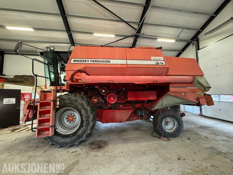 1996 Massey Ferguson MF 34 skurtresker - Skördetröska: bild 2 1996 Massey Ferguson MF 34 skurtresker - Skördetröska: bild 2