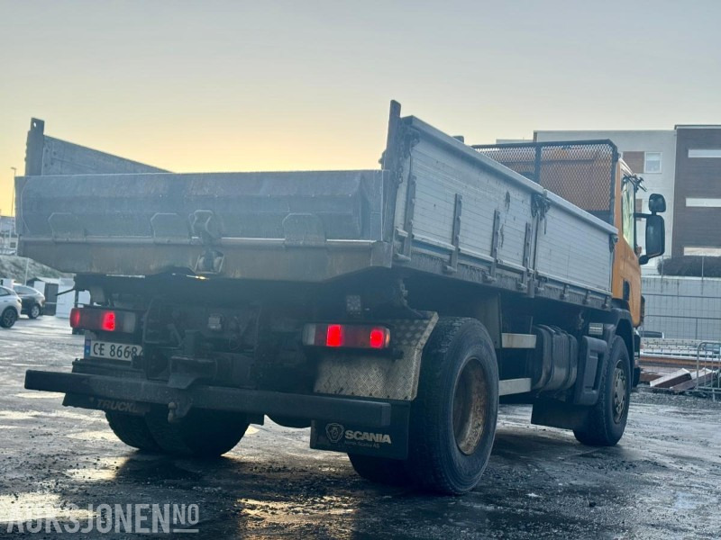 1998 Scania P-serie - 4x2 - Tippbil - Eu-godkjent til 08/26 - Km: 335523 - Tippbil lastbil: bild 5 1998 Scania P-serie - 4x2 - Tippbil - Eu-godkjent til 08/26 - Km: 335523 - Tippbil lastbil: bild 5