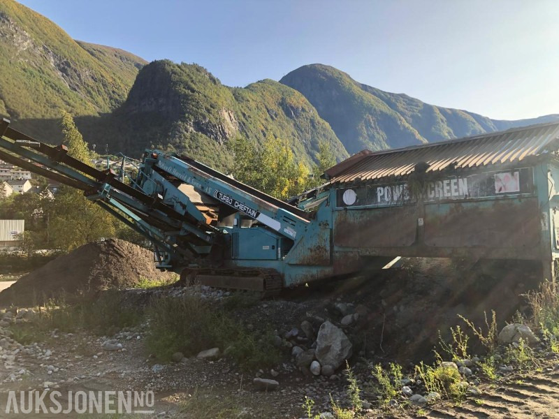 2001 Terex Powerscreen chiftain 1400 - Sorteringsverk: bild 1 2001 Terex Powerscreen chiftain 1400 - Sorteringsverk: bild 1