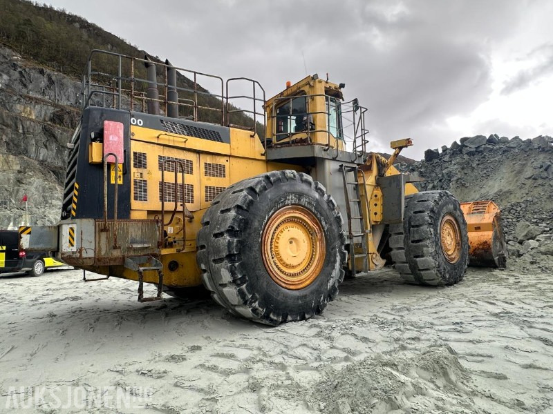 2003 Komatsu WA800-3 Hjullaster med 11 m3 skuffe - Spakstyring- Sertifisert til mai 2026 - Hjullastare: bild 5 2003 Komatsu WA800-3 Hjullaster med 11 m3 skuffe - Spakstyring- Sertifisert til mai 2026 - Hjullastare: bild 5