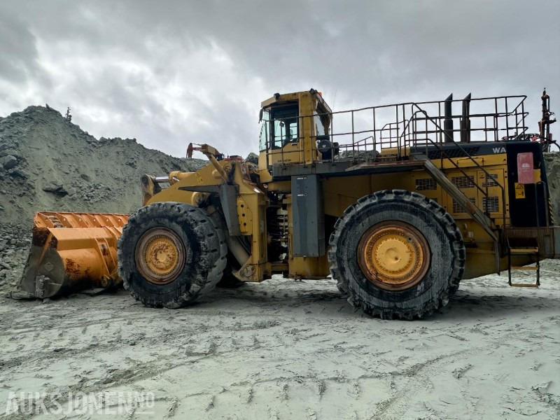 2003 Komatsu WA800-3 Hjullaster med 11 m3 skuffe - Spakstyring- Sertifisert til mai 2026 - Hjullastare: bild 2 2003 Komatsu WA800-3 Hjullaster med 11 m3 skuffe - Spakstyring- Sertifisert til mai 2026 - Hjullastare: bild 2
