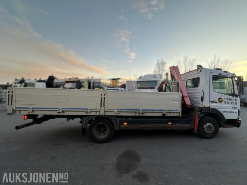 2004 Mercedes-Benz Atego 818/36 AT – Planbil med Fassi F60 kran – EU-godkjent til 02/2026 – Kjørbar - Kranbil: bild 4 2004 Mercedes-Benz Atego 818/36 AT – Planbil med Fassi F60 kran – EU-godkjent til 02/2026 – Kjørbar - Kranbil: bild 4