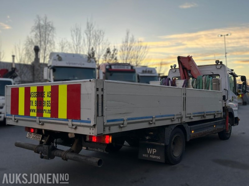 2004 Mercedes-Benz Atego 818/36 AT – Planbil med Fassi F60 kran – EU-godkjent til 02/2026 – Kjørbar - Kranbil: bild 5 2004 Mercedes-Benz Atego 818/36 AT – Planbil med Fassi F60 kran – EU-godkjent til 02/2026 – Kjørbar - Kranbil: bild 5