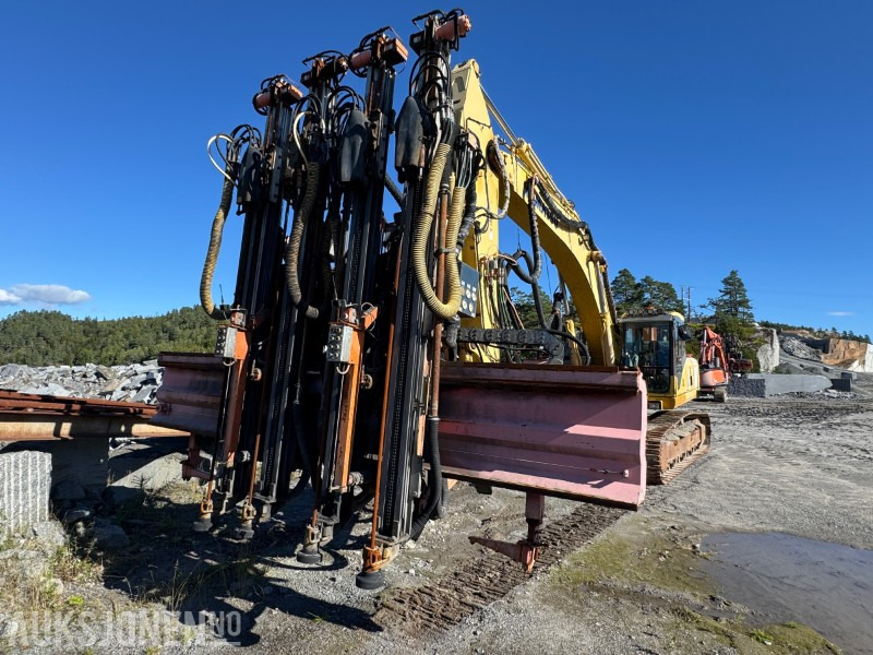 2005 Komatsu PC340 LC-7 Gravemaskin m/ Sandvik DQ440 steintrimmer - Borrmaskin: bild 4 2005 Komatsu PC340 LC-7 Gravemaskin m/ Sandvik DQ440 steintrimmer - Borrmaskin: bild 4