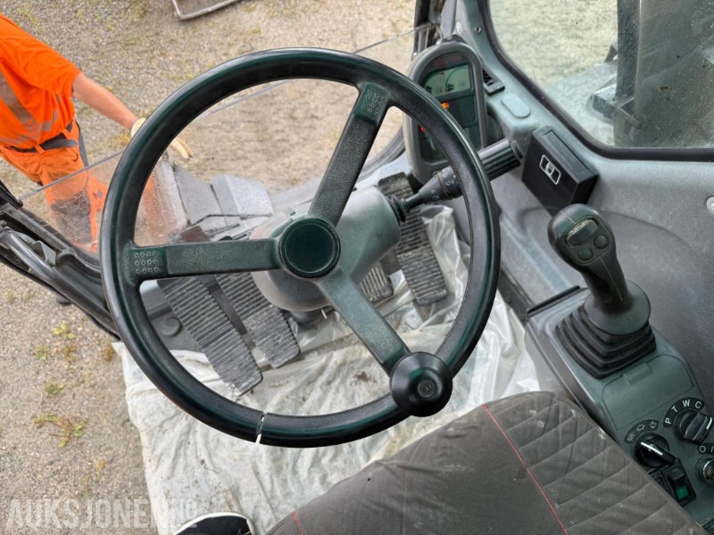 Grävmaskin 2006 Volvo EW140B Hjulgraver m/pallegaffel og skuff - Steelwrist tiltrotator.: bild 26