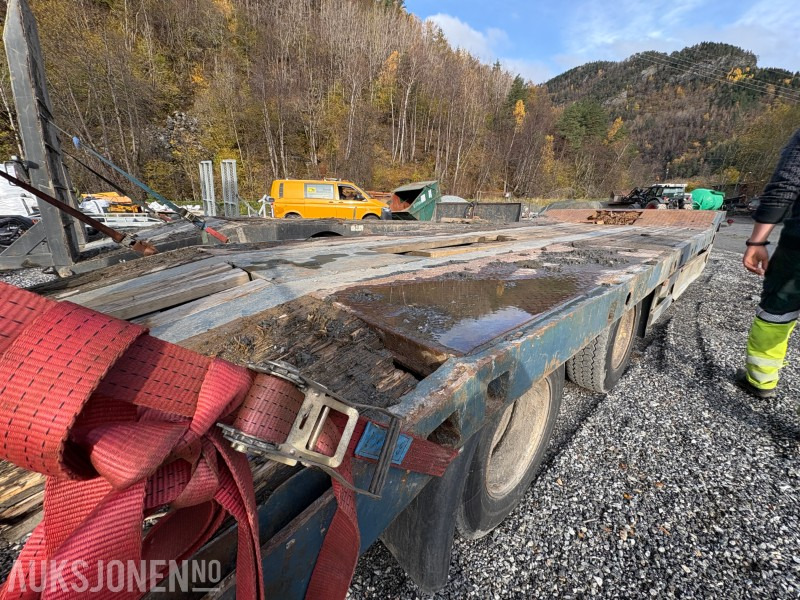 Låg lastare trailer 2007 Damm 3-akslet maskinhenger - EU godkjent til 28.05.2026: bild 7