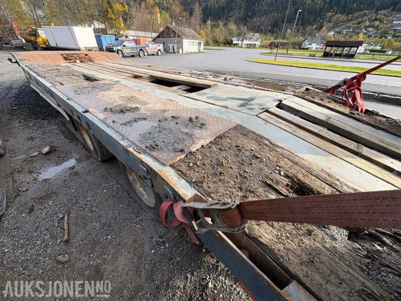 Låg lastare trailer 2007 Damm 3-akslet maskinhenger - EU godkjent til 28.05.2026: bild 13