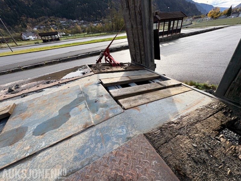 Låg lastare trailer 2007 Damm 3-akslet maskinhenger - EU godkjent til 28.05.2026: bild 9