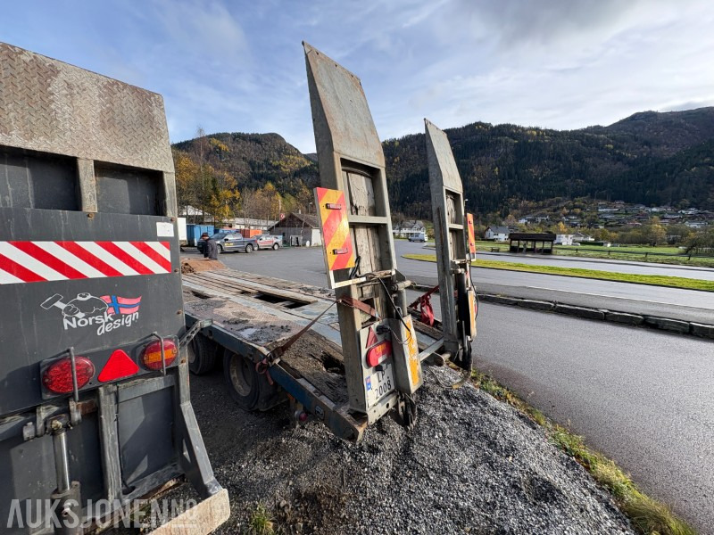 2007 Damm 3-akslet maskinhenger - EU godkjent til 28.05.2026 - Låg lastare trailer: bild 4 2007 Damm 3-akslet maskinhenger - EU godkjent til 28.05.2026 - Låg lastare trailer: bild 4