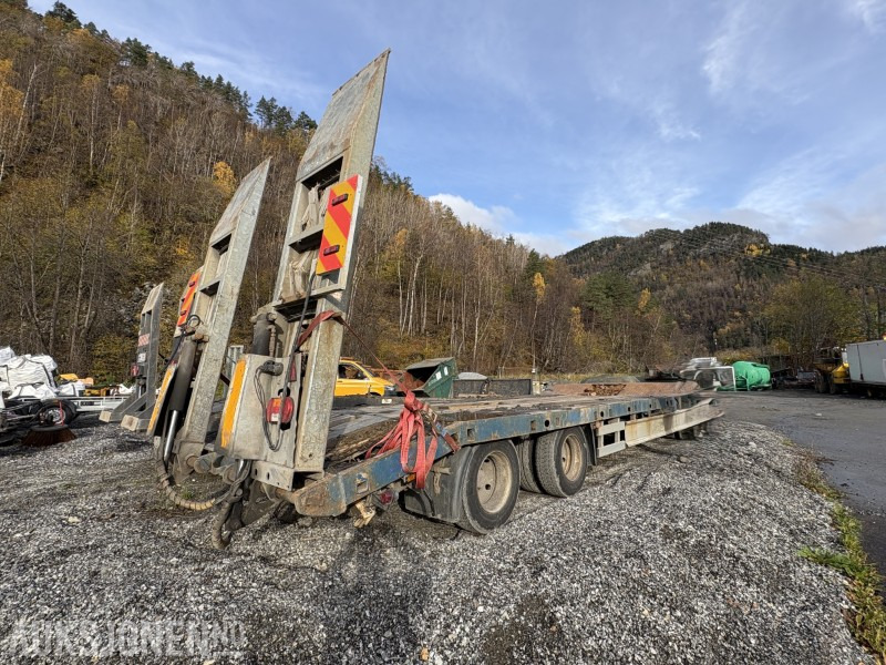 2007 Damm 3-akslet maskinhenger - EU godkjent til 28.05.2026 - Låg lastare trailer: bild 3 2007 Damm 3-akslet maskinhenger - EU godkjent til 28.05.2026 - Låg lastare trailer: bild 3