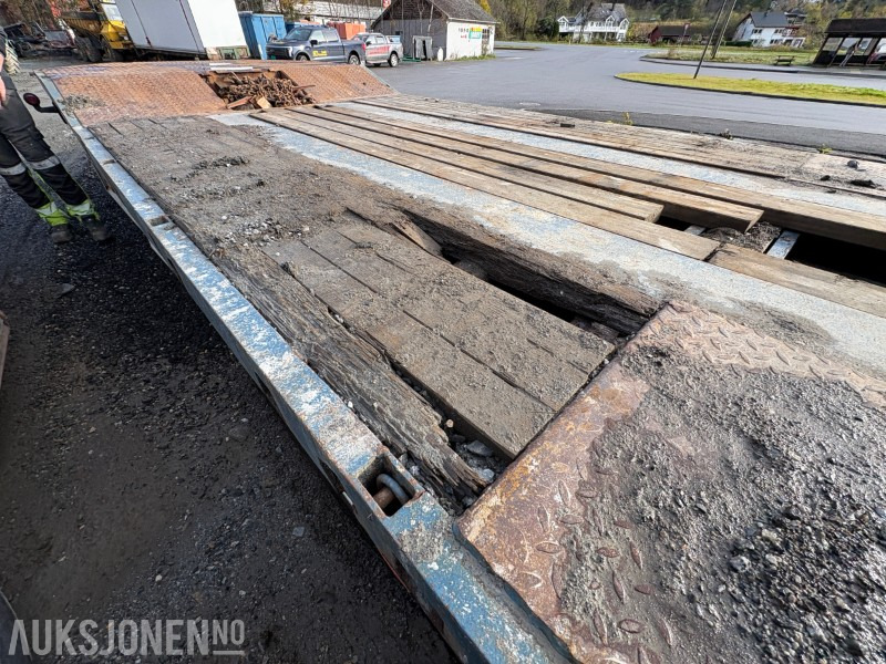 Låg lastare trailer 2007 Damm 3-akslet maskinhenger - EU godkjent til 28.05.2026: bild 11