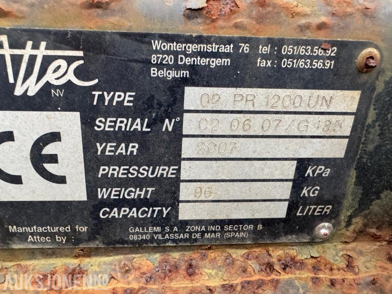 Kompaktlastare/ Slirstyrda lastare 2007 Gehl 4640 Kompaktlaster - Skuffe - Gafler - Kost - Timer: 1089: bild 36 Kompaktlastare/ Slirstyrda lastare 2007 Gehl 4640 Kompaktlaster - Skuffe - Gafler - Kost - Timer: 1089: bild 36