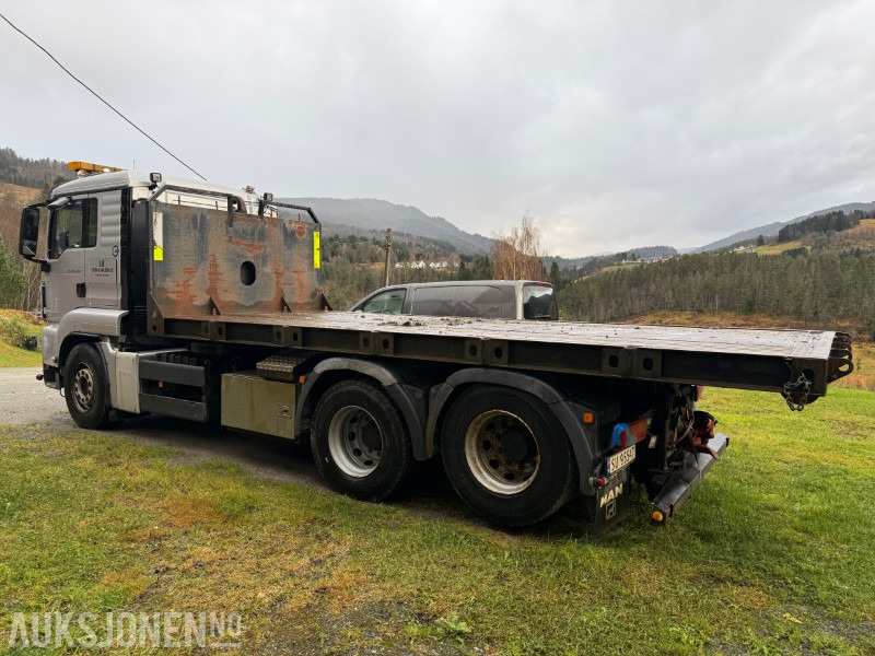 2010 MAN TGS 28.540 krokbil / krokløftbil - maskinflak - krokkasse - 2 stk krokcontainere - Lastväxlare lastbil: bild 3 2010 MAN TGS 28.540 krokbil / krokløftbil - maskinflak - krokkasse - 2 stk krokcontainere - Lastväxlare lastbil: bild 3