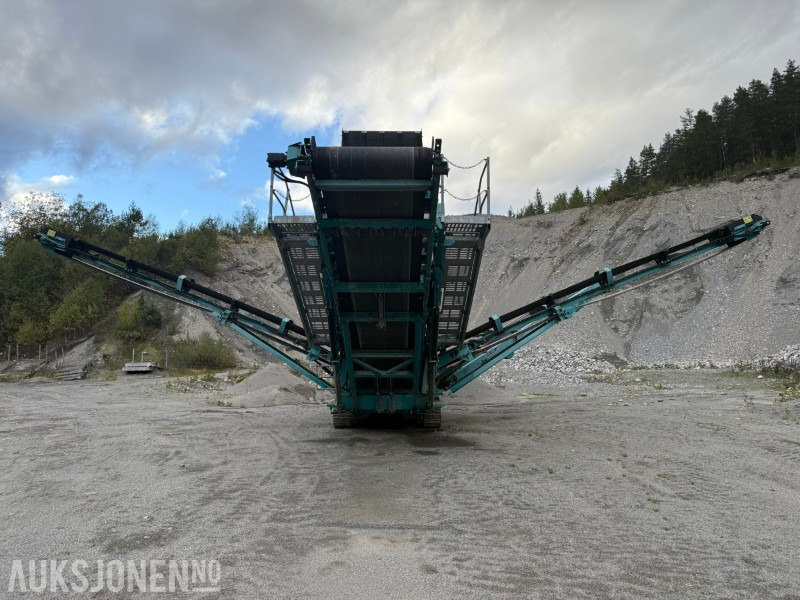 2011 Powerscreen Chieftain 1700 – 2011 modell - 4 Fraksjoner – kun 450 timer - Sorteringsverk: bild 4 2011 Powerscreen Chieftain 1700 – 2011 modell - 4 Fraksjoner – kun 450 timer - Sorteringsverk: bild 4