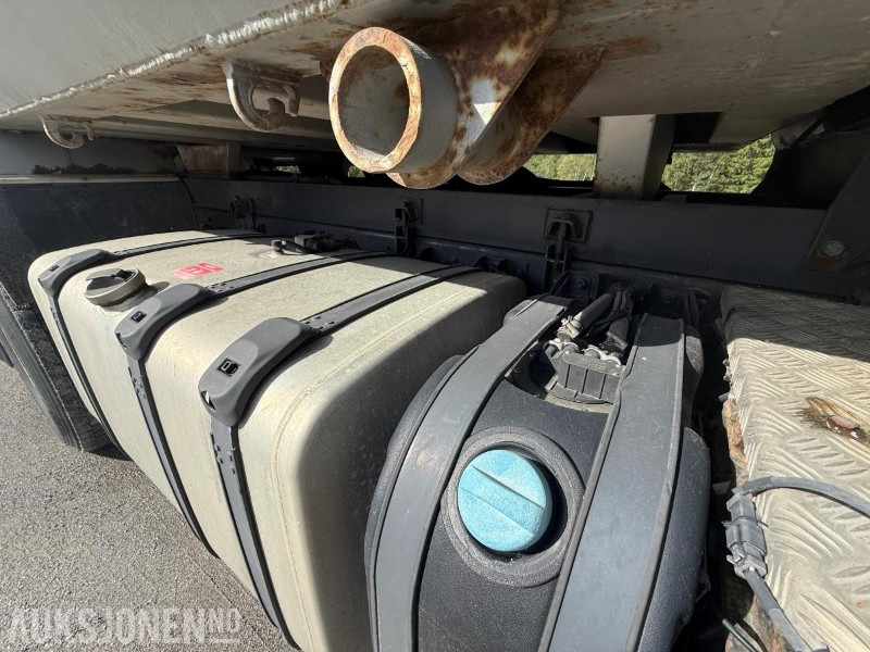 Tippbil lastbil 2011 Scania R620 6X4 Tippbil med 2005 Carnehl trippelkjerre: bild 17