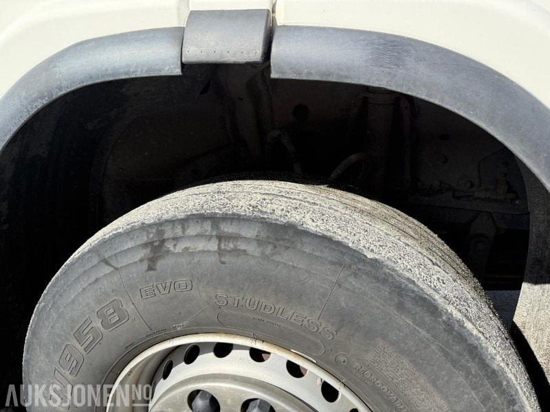 Tippbil lastbil 2011 Scania R620 6X4 Tippbil med 2005 Carnehl trippelkjerre: bild 12