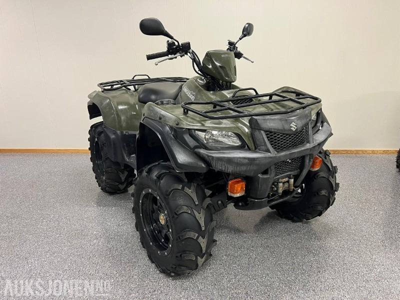 2011 Suzuki 500AXi ATV hengerfeste vinsj - Traktor: bild 1 2011 Suzuki 500AXi ATV hengerfeste vinsj - Traktor: bild 1