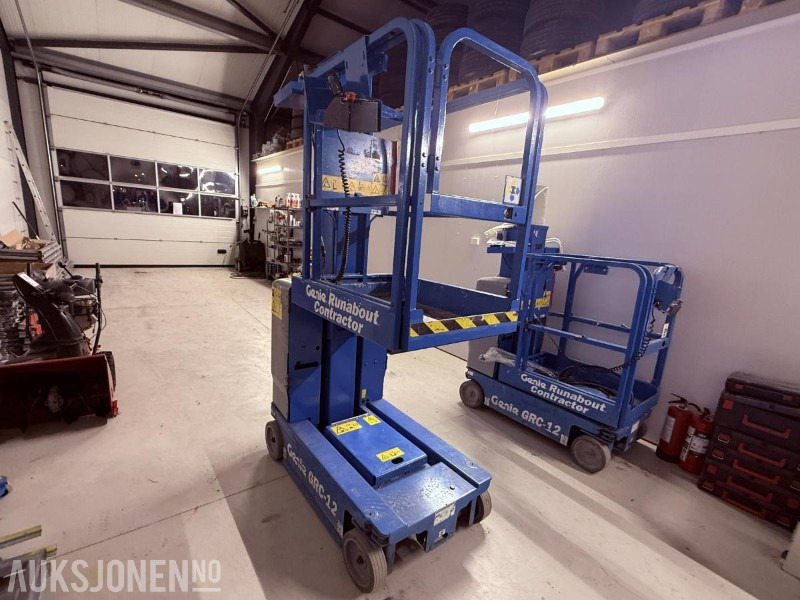 2012 Genie GRC-12 Mastelift - 5,5 m - 213 timer - Uttrekkbar plate - Lift: bild 3 2012 Genie GRC-12 Mastelift - 5,5 m - 213 timer - Uttrekkbar plate - Lift: bild 3