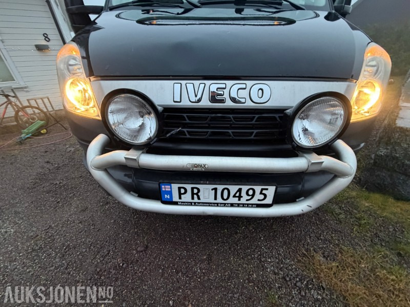 Tippbil lastbil 2012 Iveco Daily 70C17 EEV Tipp-Bil med HMF 152 T1 Kran - EU OK - 83312 km: bild 11 Tippbil lastbil 2012 Iveco Daily 70C17 EEV Tipp-Bil med HMF 152 T1 Kran - EU OK - 83312 km: bild 11