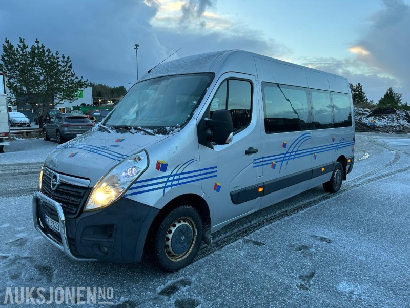 2012 Opel Movano, 15-seter minibuss, 171963km - Minibuss, Persontransport: bild 1 2012 Opel Movano, 15-seter minibuss, 171963km - Minibuss, Persontransport: bild 1