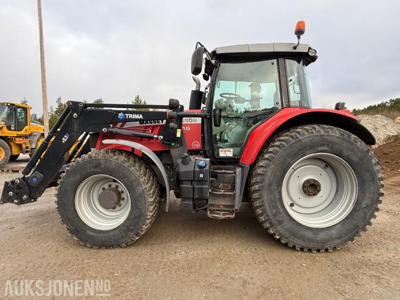 2013 Massey Ferguson 7616 Dyna-6 med Trima +5.1P frontlaster - Traktor: bild 2 2013 Massey Ferguson 7616 Dyna-6 med Trima +5.1P frontlaster - Traktor: bild 2