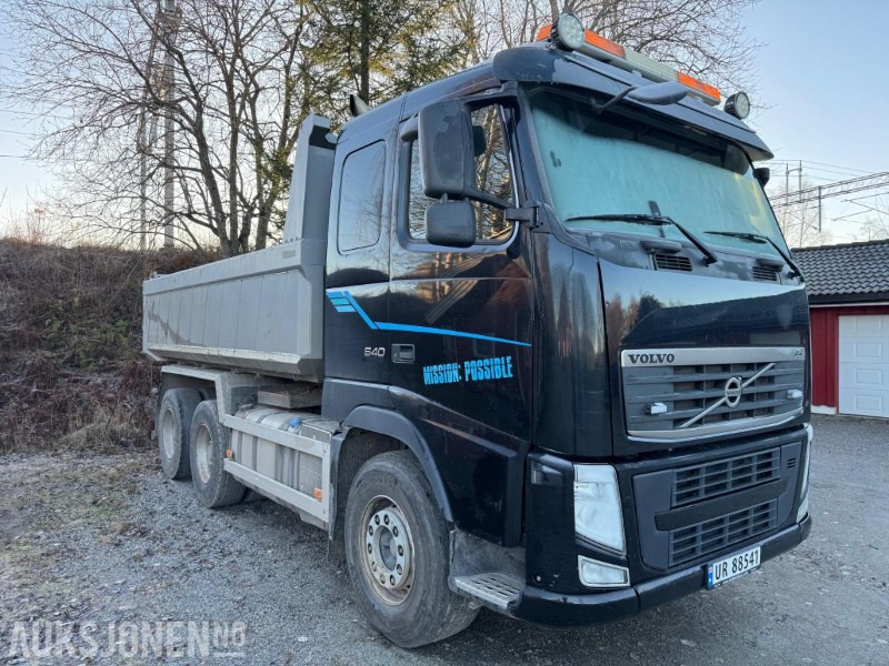 2013 Volvo FH540 6X4 MAUR DUMPER TIPP HYDRAULIKK EU OK 11.2026 - Tippbil lastbil: bild 4 2013 Volvo FH540 6X4 MAUR DUMPER TIPP HYDRAULIKK EU OK 11.2026 - Tippbil lastbil: bild 4