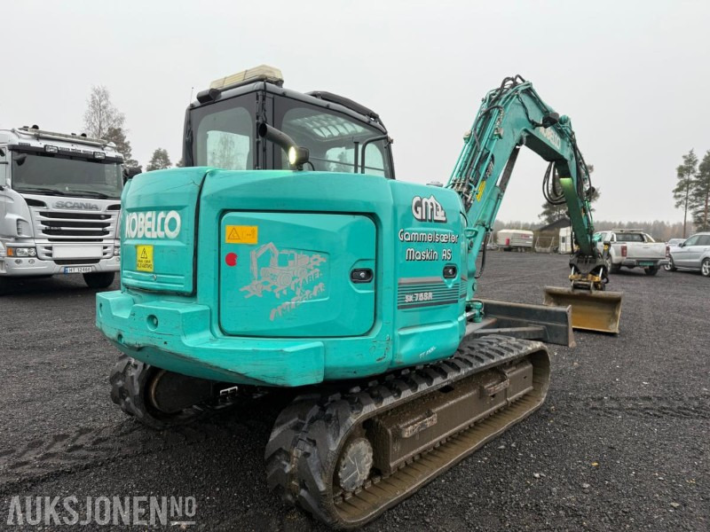 2015 Kobelco SK85MSR-3E Gummibelter, Encon tiltrotator, 6213 timer - Grävmaskin: bild 5 2015 Kobelco SK85MSR-3E Gummibelter, Encon tiltrotator, 6213 timer - Grävmaskin: bild 5