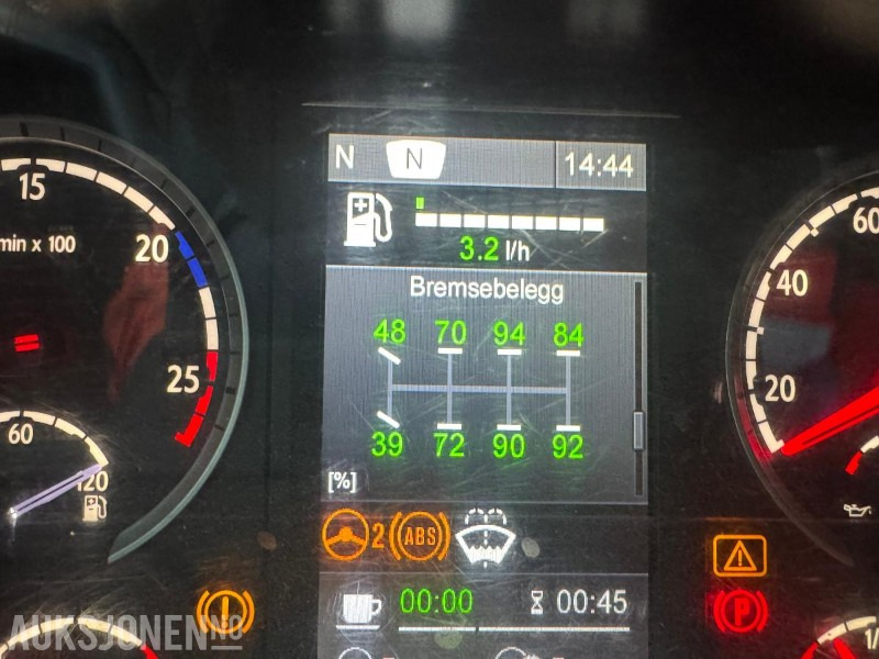 Lastväxlare lastbil 2015 Scania R580 8x4 tridem Krokbil / krokløft m/ JOAB 24t krok med knekk: bild 14 Lastväxlare lastbil 2015 Scania R580 8x4 tridem Krokbil / krokløft m/ JOAB 24t krok med knekk: bild 14