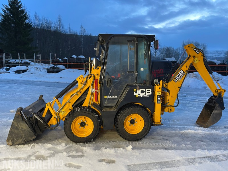 2016 JCB 1CX - Kompakt spakestyrt traktorgraver, med frontlaster og graveaggregat - Grävlastare: bild 2 2016 JCB 1CX - Kompakt spakestyrt traktorgraver, med frontlaster og graveaggregat - Grävlastare: bild 2
