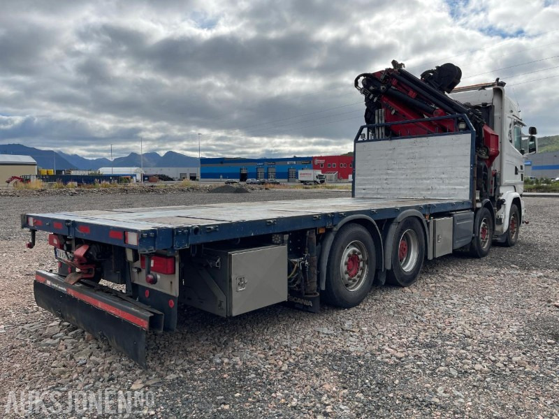 Kranbil 2016 Scania R-serie 8x2 HMF 85TM kranbil, Komplett karmsett, Kran sertifisert Aug 2025, Eu godkjent til 05.10.2026, klar til nye oppdrag !: bild 7 Kranbil 2016 Scania R-serie 8x2 HMF 85TM kranbil, Komplett karmsett, Kran sertifisert Aug 2025, Eu godkjent til 05.10.2026, klar til nye oppdrag !: bild 7