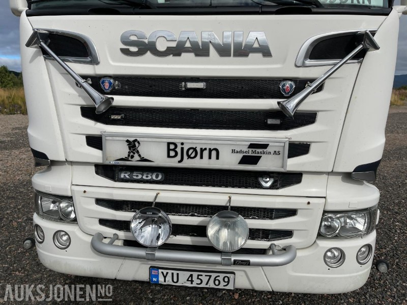 Kranbil 2016 Scania R-serie 8x2 HMF 85TM kranbil, Komplett karmsett, Kran sertifisert Aug 2025, Eu godkjent til 05.10.2026, klar til nye oppdrag !: bild 13 Kranbil 2016 Scania R-serie 8x2 HMF 85TM kranbil, Komplett karmsett, Kran sertifisert Aug 2025, Eu godkjent til 05.10.2026, klar til nye oppdrag !: bild 13