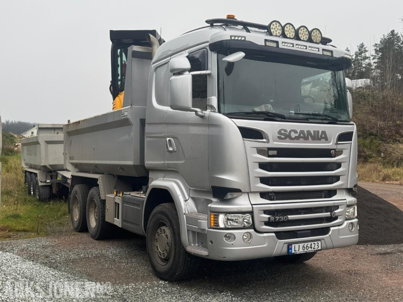 2017 Scania R730 tippbil med Maur trippelkjerre / EURO 6 / 6X4 - Tippbil lastbil: bild 5 2017 Scania R730 tippbil med Maur trippelkjerre / EURO 6 / 6X4 - Tippbil lastbil: bild 5