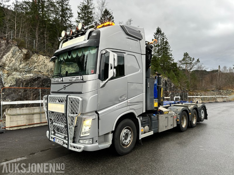 2018 Volvo FH 540 8x4 Kranbil m/ Palfinger PK 27002 SH og MULTILIFT krokløft, NY EU, 164595km - Kranbil: bild 1 2018 Volvo FH 540 8x4 Kranbil m/ Palfinger PK 27002 SH og MULTILIFT krokløft, NY EU, 164595km - Kranbil: bild 1