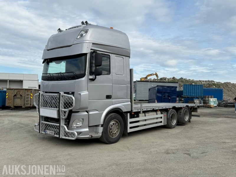 2019 DAF XF 530 FAS 6X2 Planbil - Strøere - Påkostet - VBG - 464432KM - Flakbil: bild 1 2019 DAF XF 530 FAS 6X2 Planbil - Strøere - Påkostet - VBG - 464432KM - Flakbil: bild 1