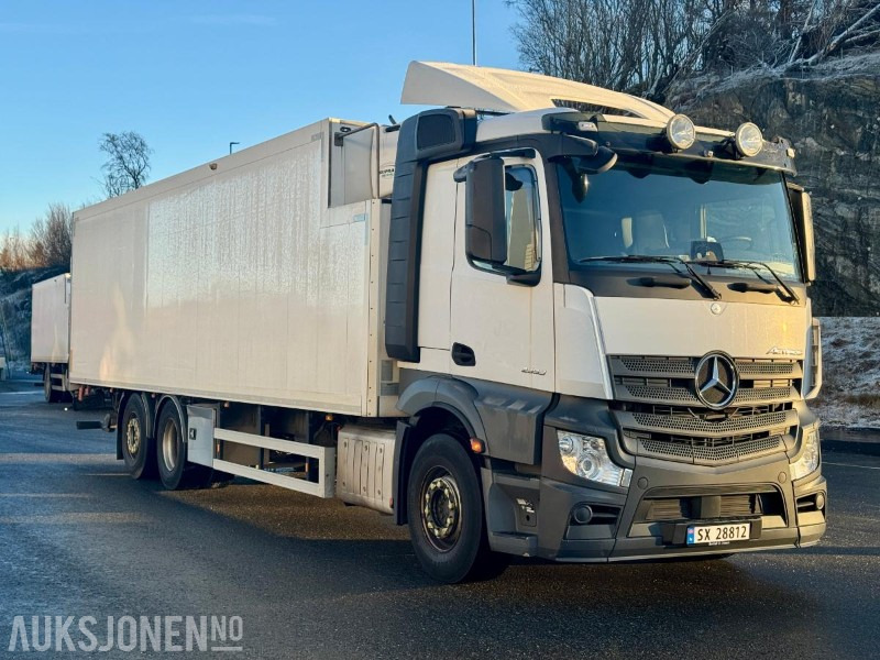 2019 Mercedes-Benz Actros 2545 L 6x2 Kjølebil - Eu-godkjent til 06/26 - Km: 193419 - Lastbil med skåp: bild 2 2019 Mercedes-Benz Actros 2545 L 6x2 Kjølebil - Eu-godkjent til 06/26 - Km: 193419 - Lastbil med skåp: bild 2