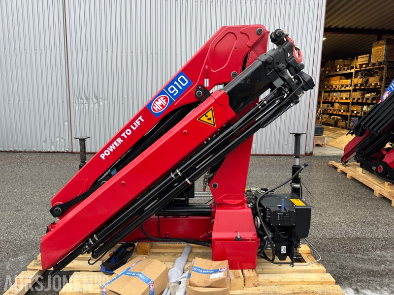 2023 HMF 910-RCS-K3 kran med fjernkontroll - Kranbil: bild 3 2023 HMF 910-RCS-K3 kran med fjernkontroll - Kranbil: bild 3