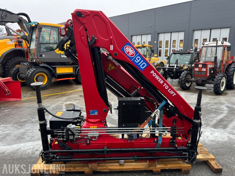 2023 HMF 910-RCS-K3 kran med fjernkontroll - Kranbil: bild 1 2023 HMF 910-RCS-K3 kran med fjernkontroll - Kranbil: bild 1