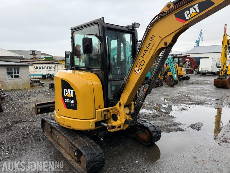 Cat 303.5E - Minigraver - SMP hurtigfeste S40 - SMP graveskuff + smalskuff - 7204 timer - Minigrävmaskin: bild 4 Cat 303.5E - Minigraver - SMP hurtigfeste S40 - SMP graveskuff + smalskuff - 7204 timer - Minigrävmaskin: bild 4