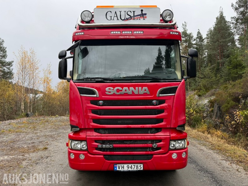 2018 Scania R580-V8-6x4-EURO6-260.000km-Tippsemi m/ Langendorf tralle - Dragbil: bild 3 2018 Scania R580-V8-6x4-EURO6-260.000km-Tippsemi m/ Langendorf tralle - Dragbil: bild 3