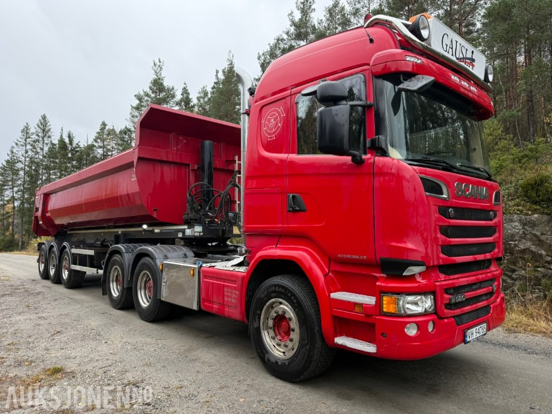 2018 Scania R580-V8-6x4-EURO6-260.000km-Tippsemi m/ Langendorf tralle - Dragbil: bild 4 2018 Scania R580-V8-6x4-EURO6-260.000km-Tippsemi m/ Langendorf tralle - Dragbil: bild 4