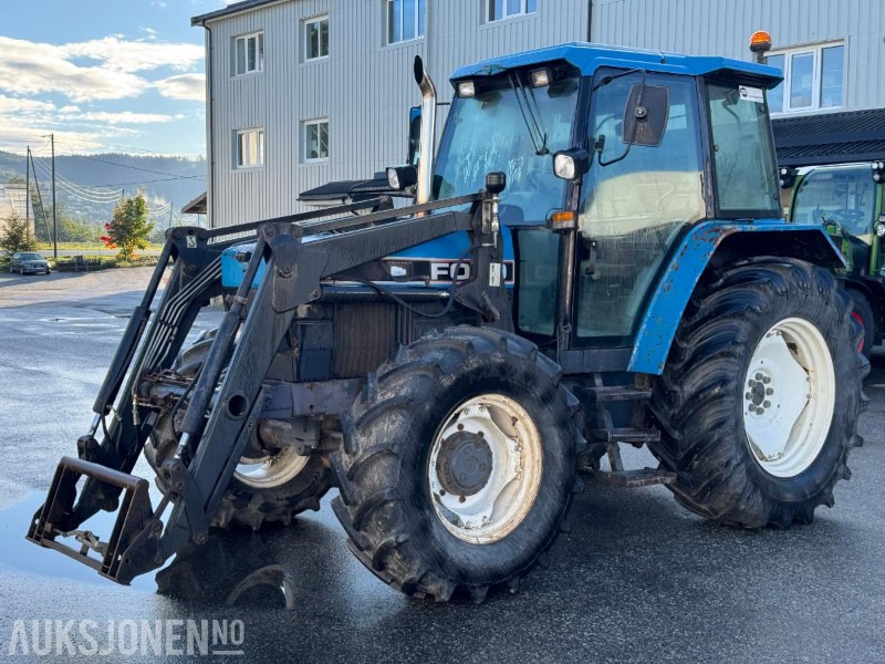 Traktor Ford 6640 SLE traktor / Trima frontlaster: bild 1